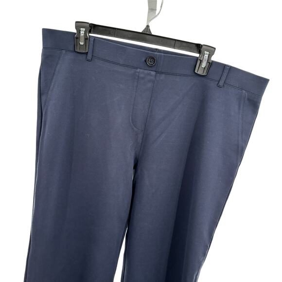 Betabrand Dark Navy Bootcut Dress Yoga Classic Trouser Pants - Picture 5 of 11